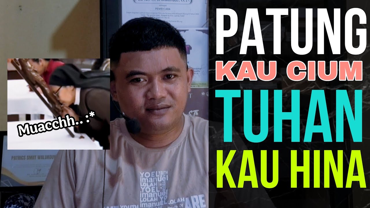 Ketika DEVOSI hanya soal EMOSI TANPA KETAATAN - SABDA TUHAN DIHINA oleh PATUNG yang DISUJUD CIUM.