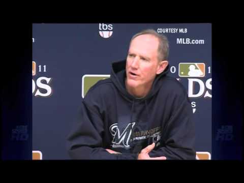 Roenicke - Milwaukee Brewers NLDS Game 1 starting pitcher Yovani Gallardo and manager Ron Roenicke sat down with the media to discuss the upcoming NLDS against the Ariz...