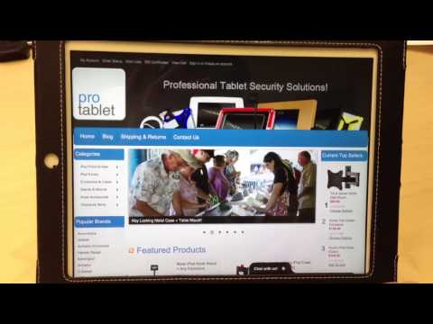Mobile iPad Kiosk App