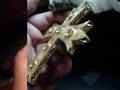 croce papale in oro 18kt