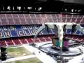 Barcelona Nou Camp U2 World Tour 2009, preparing stage