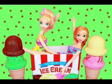 Disney Elsa Frozen Ice Cream Melissa & Doug Wooden Learning Educational Toys Like Cupcake Set Video