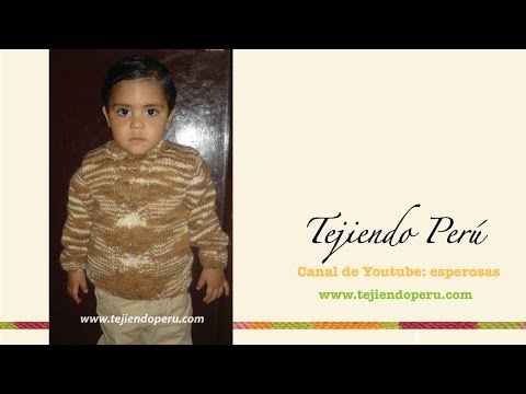 pullover a dos agujas para niños - Videos | Videos relacionados con