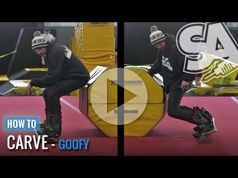 how to carve snowboard video