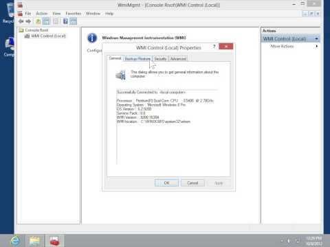 how to enable wmi on windows 7