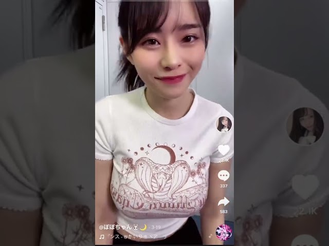 容姿に特化したえちえち美女のばうんばうんダンス【TikTok】