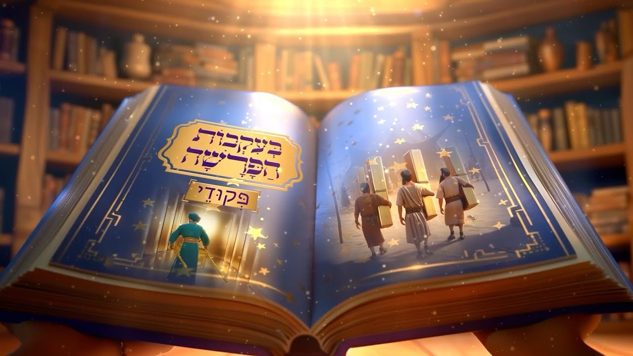 בעקבות הפרשה – פרשת פקודי | סיפור פרשת השבוע בהמחשת AI מיוחדת