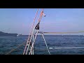 ヨットレース(スタート地点へ) 「SHIMA SEIKI CUP」