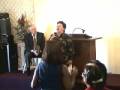 Pastor Stan Wilson preaching at Linda Vista, Ca.