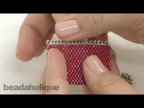 how to fasten a curb chain