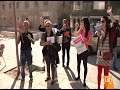 Protesta contra o curraliño das preferentes en Baiona