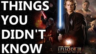 10 Things You Probably Didn’t Know About Revenge of the Sith