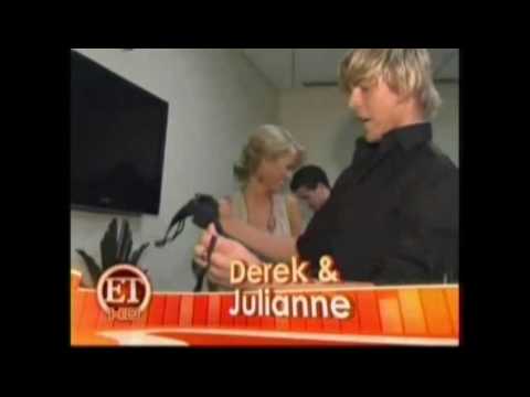 Derek Hough, Julianne Hough and Mark Ballas on Entertainment Tonight