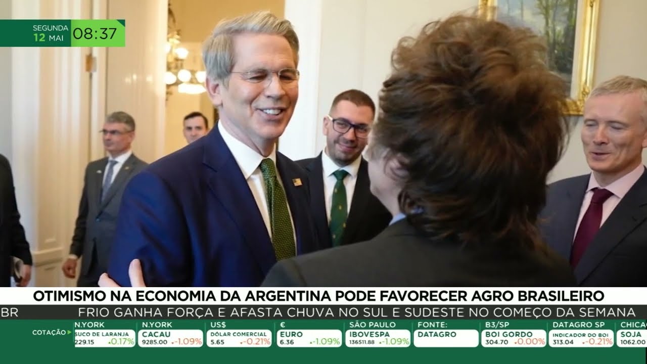 Otimismo na economia da Argentina pode favorecer agro brasileiro