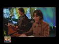 Coral Bracho reading a poem at the 2008 Dodge Poetry Festival, with Forrest Gander translating
