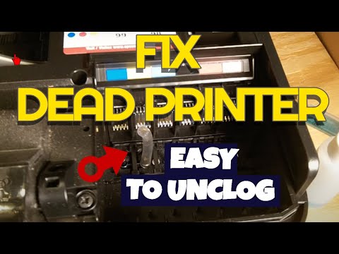 how to unclog brother printer