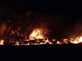 Voraz incendio en Villa Maio