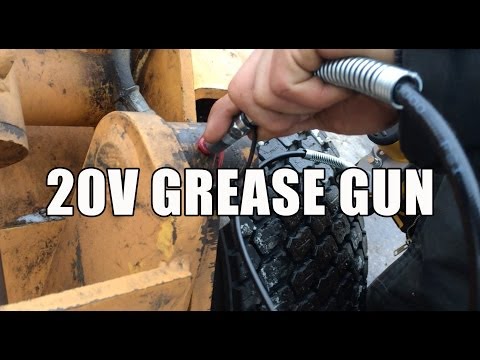 how to bleed grease gun