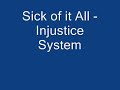 Sick of it All - Injustice System