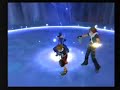 kingdom hearts ii   sora   leon   cloud vs  sephiroth