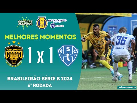 Amazonas FC 1x1 Paysandu