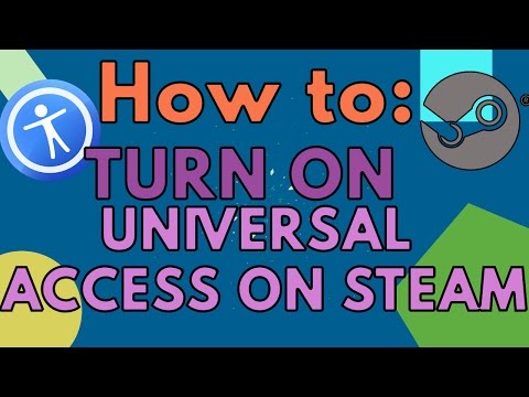 how to enable universal access on mac