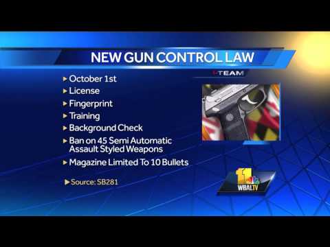 Law - Gun control activists fire the first salvo in the battle over gun rights and public safety by airing a new TV commercial in Baltimore on Monday that praises ...