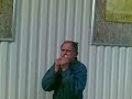 eating maize in lithuaniawith old man