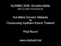 KLWMBC 2008 - Drumline Battle  - Final Round