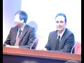 la remise des dipl�mes et inauguration 2008-2009, de l'�cole amos (acad�mie du management des organisations sportives), l'�cole de commerce du sport business, (www.amos-business-school.eu), a eu lieu � la f�d�ration fran�aise de football (fff) dans la salle de conf�rence de presse, en pr�sence du s�lectionneur national de l'�quipe de france, raymond domenech. cette c�r�monie a �t� suivie par un cocktail (petits fours et champagne). un moment inoubliable pour les �tudiants!!! sont pr�sents dans la vid�o: raymond domenech mathieu rabby, drh de la fff patrick touati, directeur de l'�cole amos sylvestre louis, directeur p�dagogique d'amos julie trouve, responsable communication amos et les �tudiants ... soar�s patricio vasconcellos eduardo coppens daniel rendez vous sur www.amos-business-school.eu, pour en savoir plus.