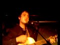 pete doherty performing music when the lights go out live at the rhythm factory in london. this was a solo acoustic set on 17/01/07