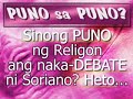 NAKA-DEBATE ni Eli Soriano na PUNO ng Religion