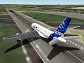 A380 Landing at Leeds Bradford Airport