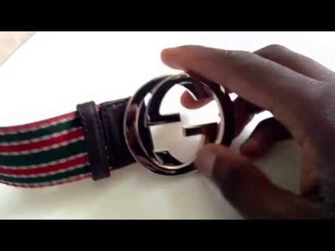 how to tell a gucci belt is fake