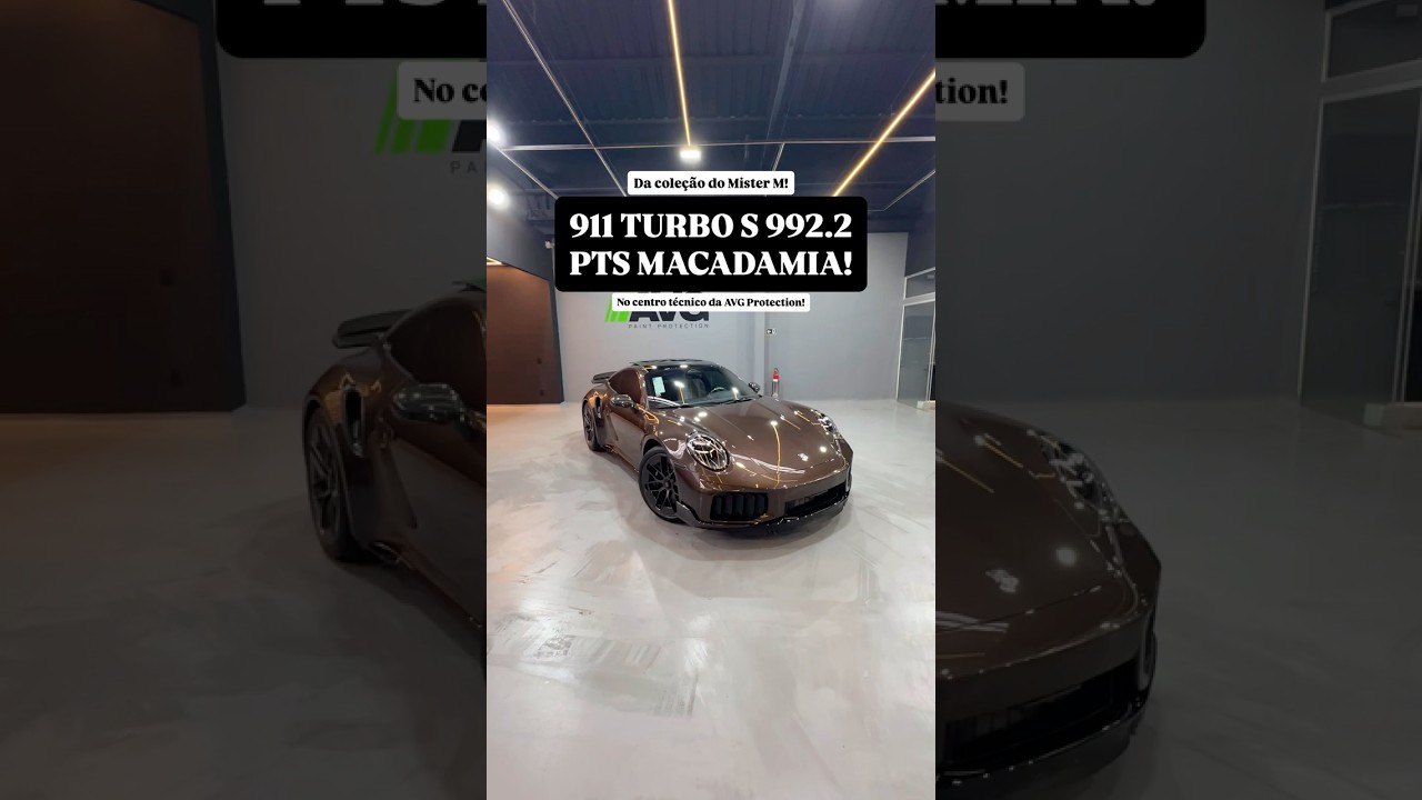 911 TURBO S PTS MACADAMIA METALLIC!