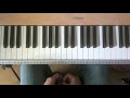 Jazz piano improvisation exercise - C minor