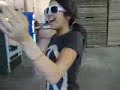 Miley's little happy dance & song