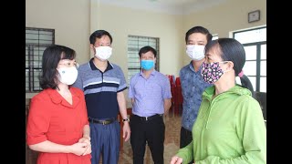 Phó Chủ tịch Thường trực HĐND tỉnh Trịnh Thị Minh Thanh kiểm tra công tác chuẩn bị bầu cử tại TP Uông Bí