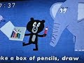 paper and pencils del programa de la NHK para aprender ingles. esta genialogico!!!!!!!!!!!!