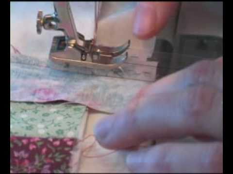 how to sew a quarter inch seam