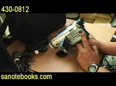 SONY DIGITAL 8 CAMCORDER DCR-TRV330
