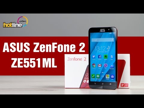 Обзор Asus ZenFone 2 ZE551ML (4/64Gb, red)