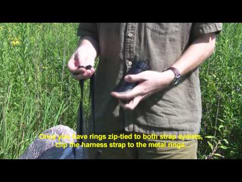 how to fasten binocular strap