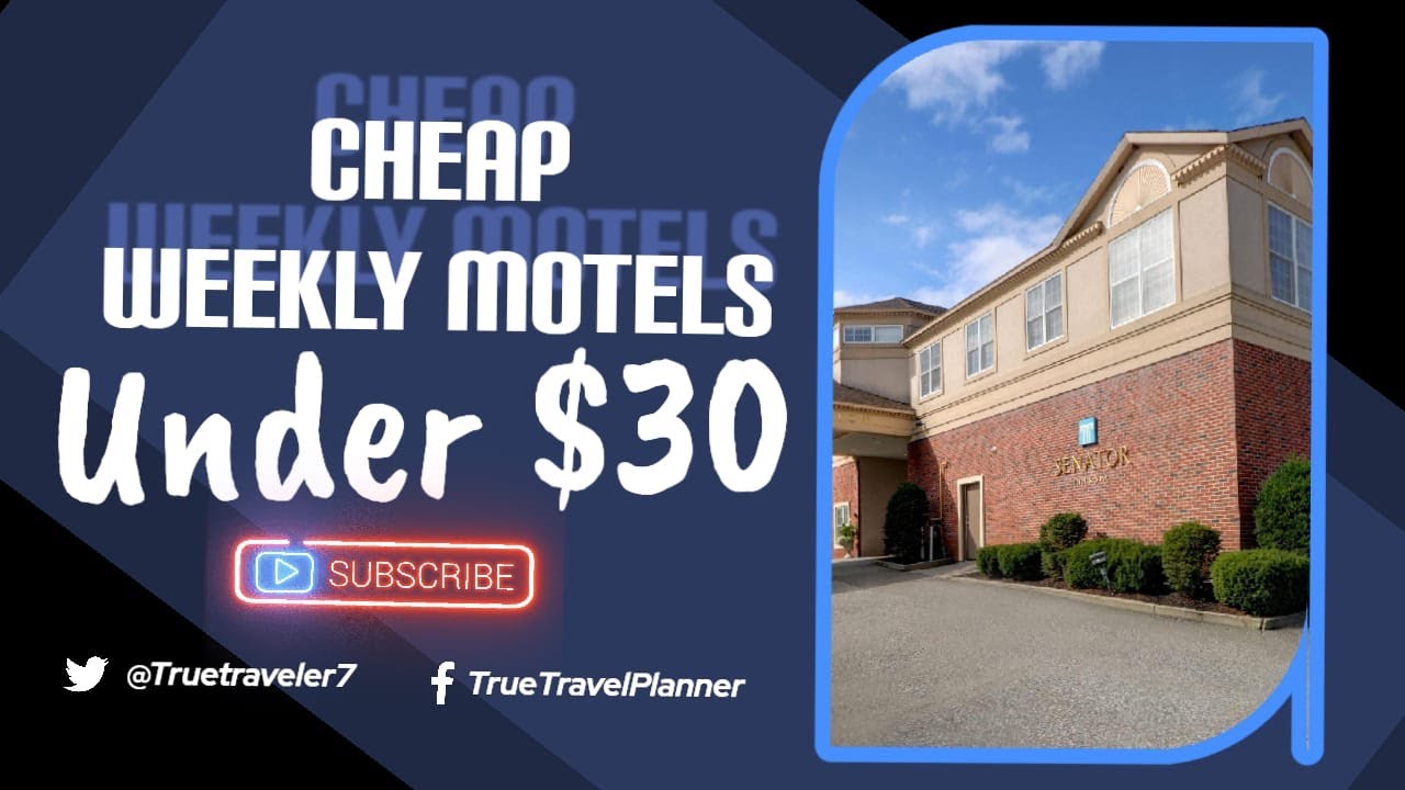 Best Cheap Motels Near Me for Tonight Under 30