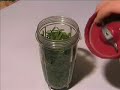 Raw Green Smoothie \"how to make\"