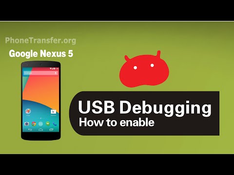 how to enable usb debugging on nexus s