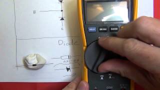How to test a transistor and diode.