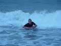 Boogie Boarding at San Clemente