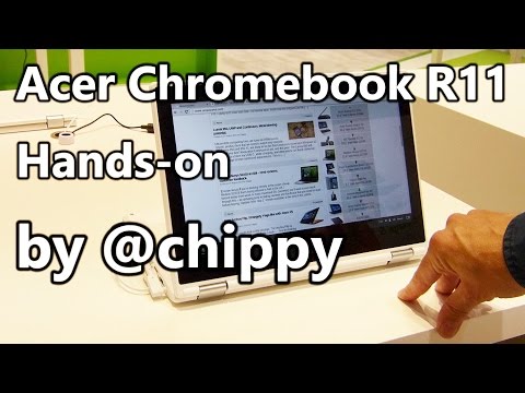 Acer Chromebook R11 touch-convertible hands-on