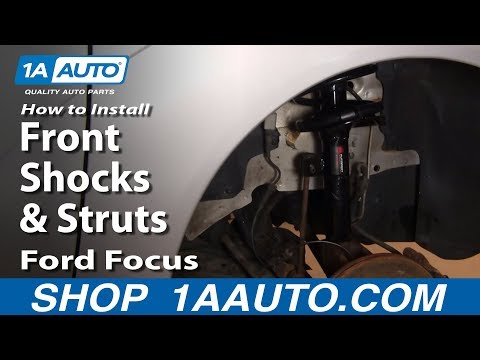 How To Install Replace Front Shocks & Struts Ford Focus 00-05 1AAuto.com